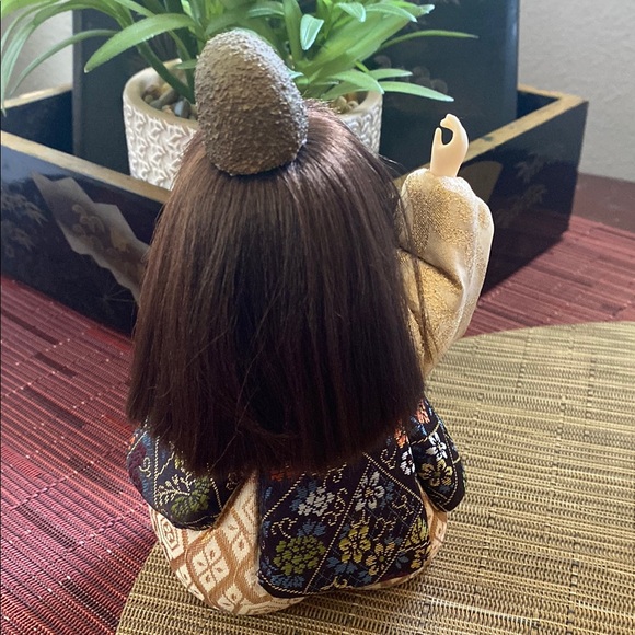 Kintaro & Giant Carp | Vintage Japanese Kimekomi Doll | 1990s - Picture 4 of 14